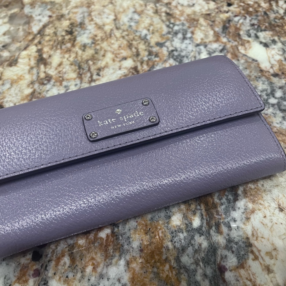 Kate Spade Wellesley Jean Lush Lilac Wallet